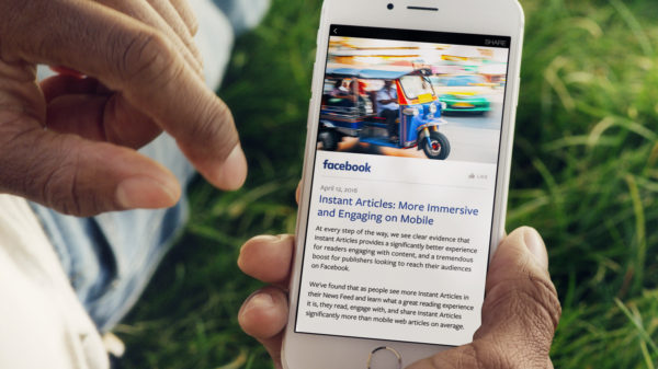 how news organizations use instant articles